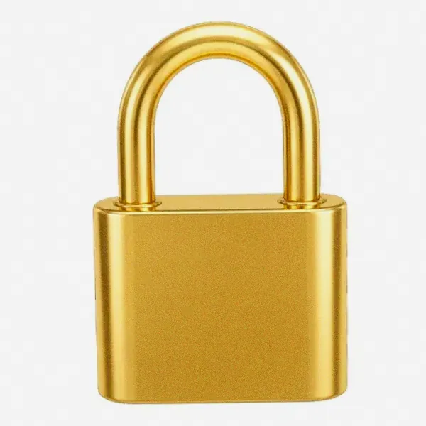 Orange padlock — Love