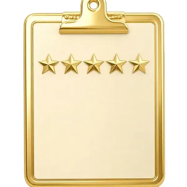 Star rating clipboard — Love