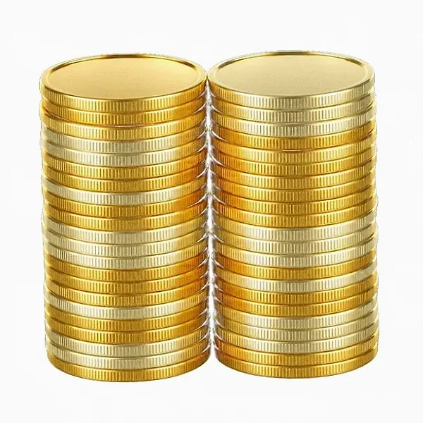 Coin stacks — Love