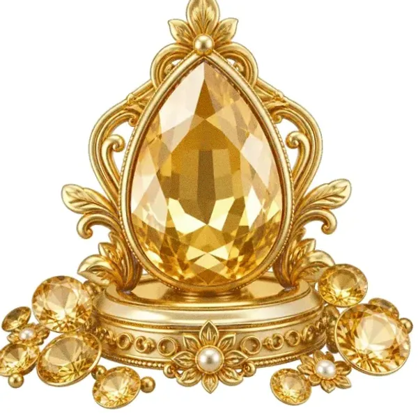 Faceted gemstone — Love