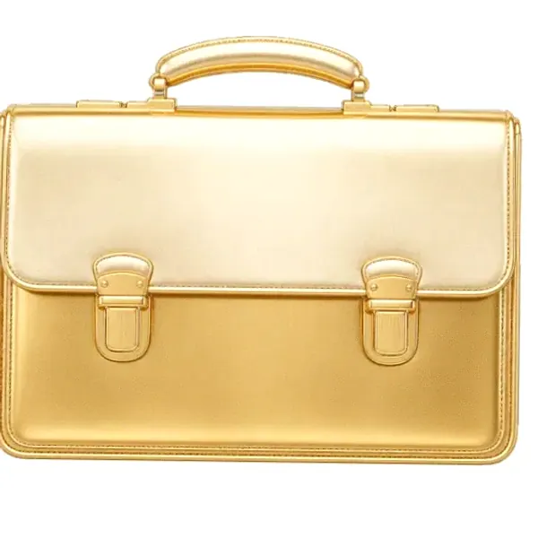 Leather briefcase — Love