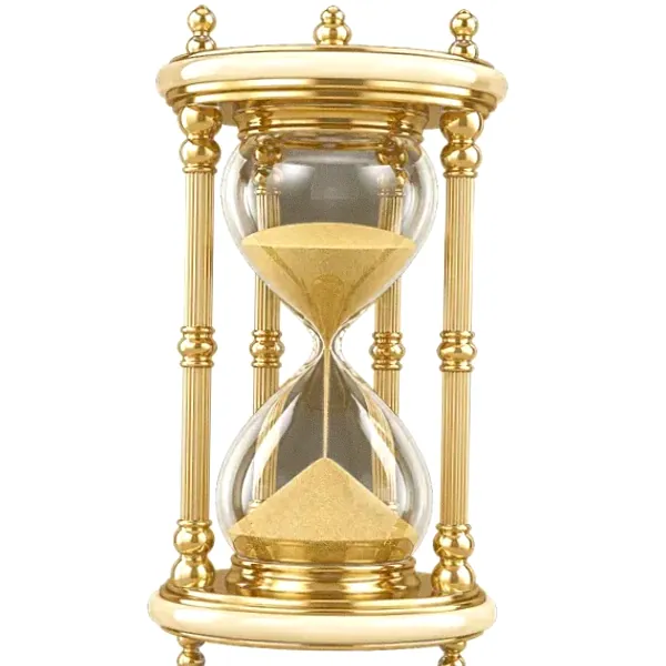 Ornate hourglass — Love