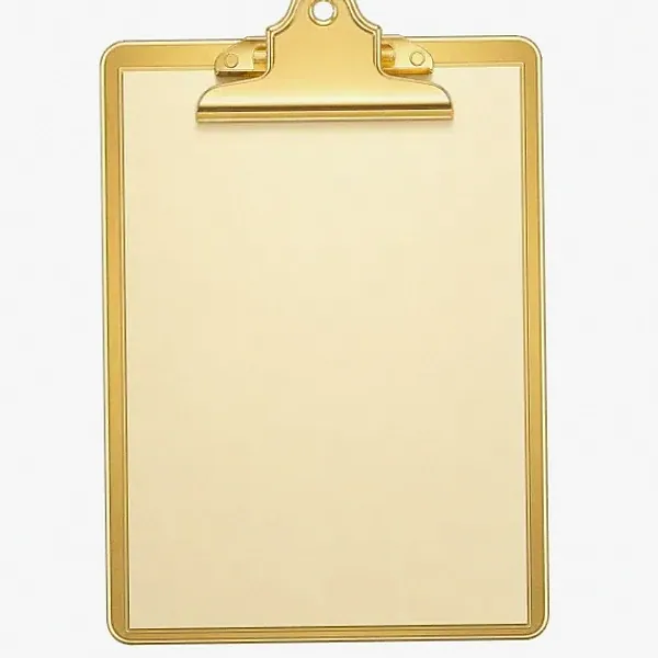 Blank clipboard — Love
