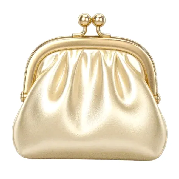 Leather coin purse — Love