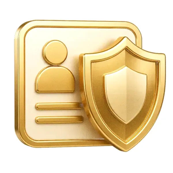 Shield and id card — Love