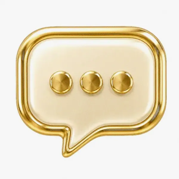 Three-dot speech bubble — Love