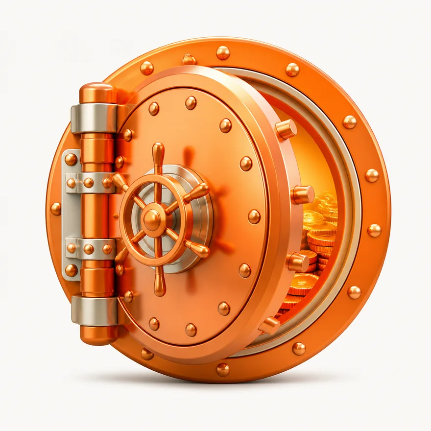Round bank vault — Love