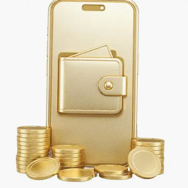 Smartphone with wallet — Love