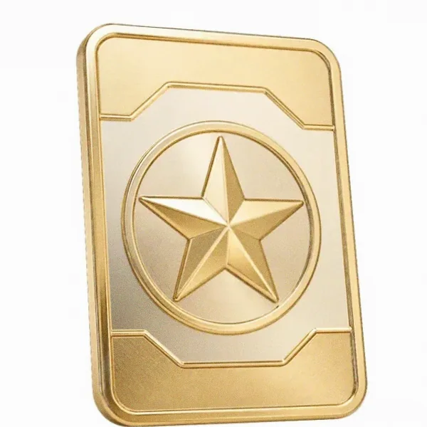 Star-emblem card — Love