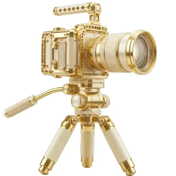Camera on tripod — Love