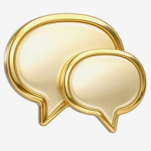 Overlapping speech bubbles — Love