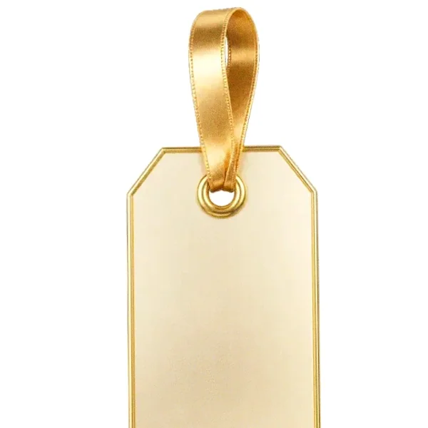 Blank gift tag — Love